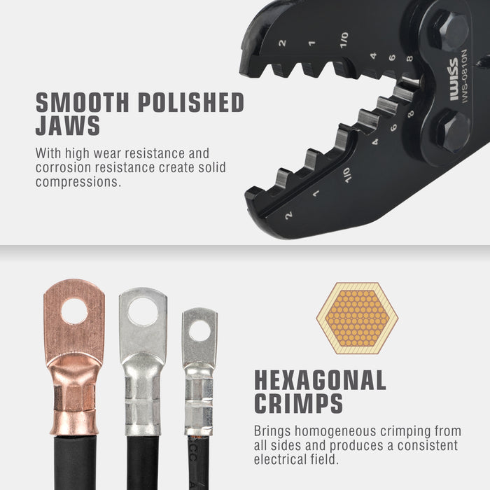 Hex crimp profile