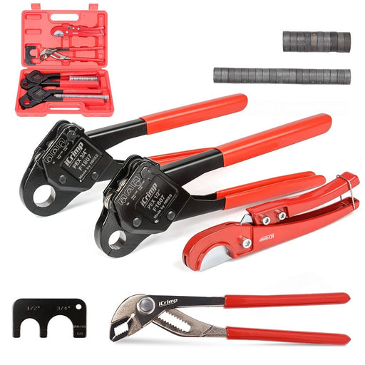 Angle PEX Crimping Tool Kit