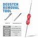 Deutsch removal tool