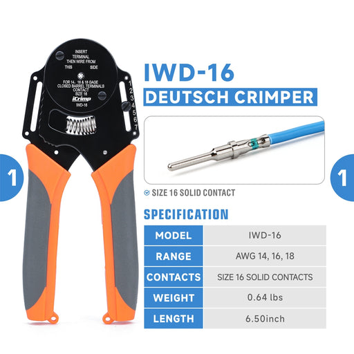 IWD-16 Closed Barrel Crimper