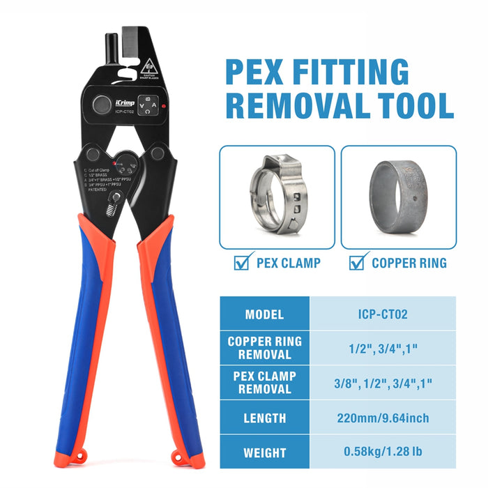 PEX Expansion Rings Removal Tool 