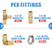 PEX fittings