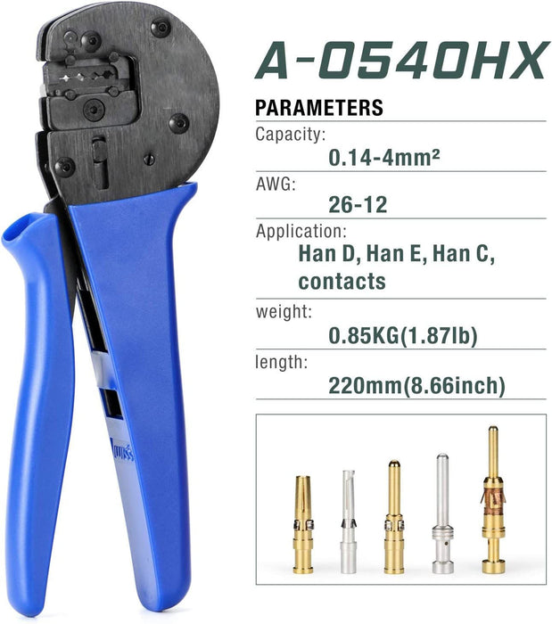 A-0540HX Ratchet Crimper