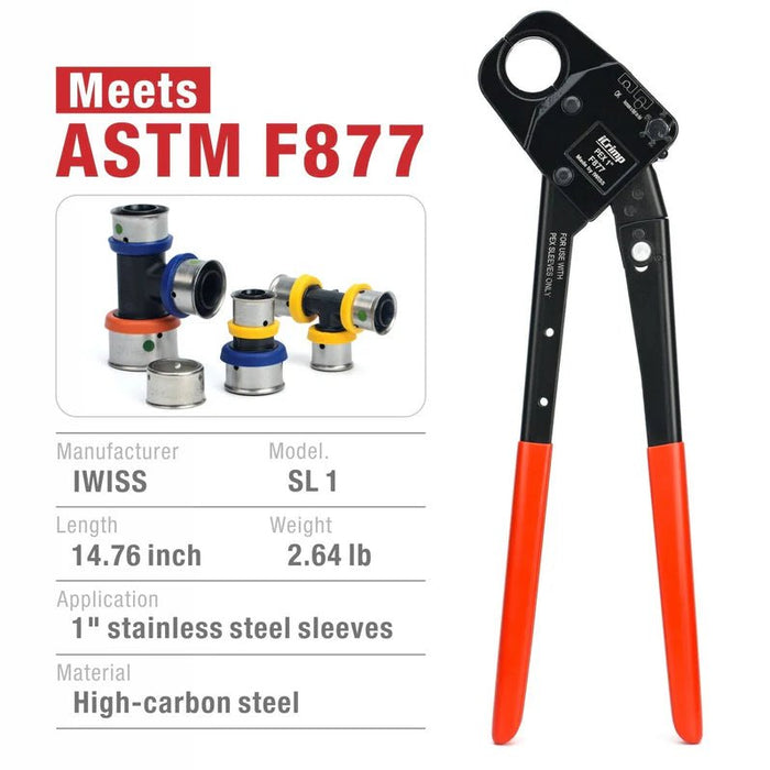 F877 SS Ring crimper