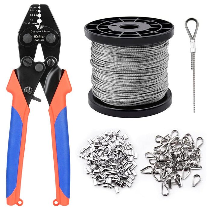 Wire Rope Crimping Tool Kit