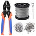 Wire Rope Crimping Tool Kit