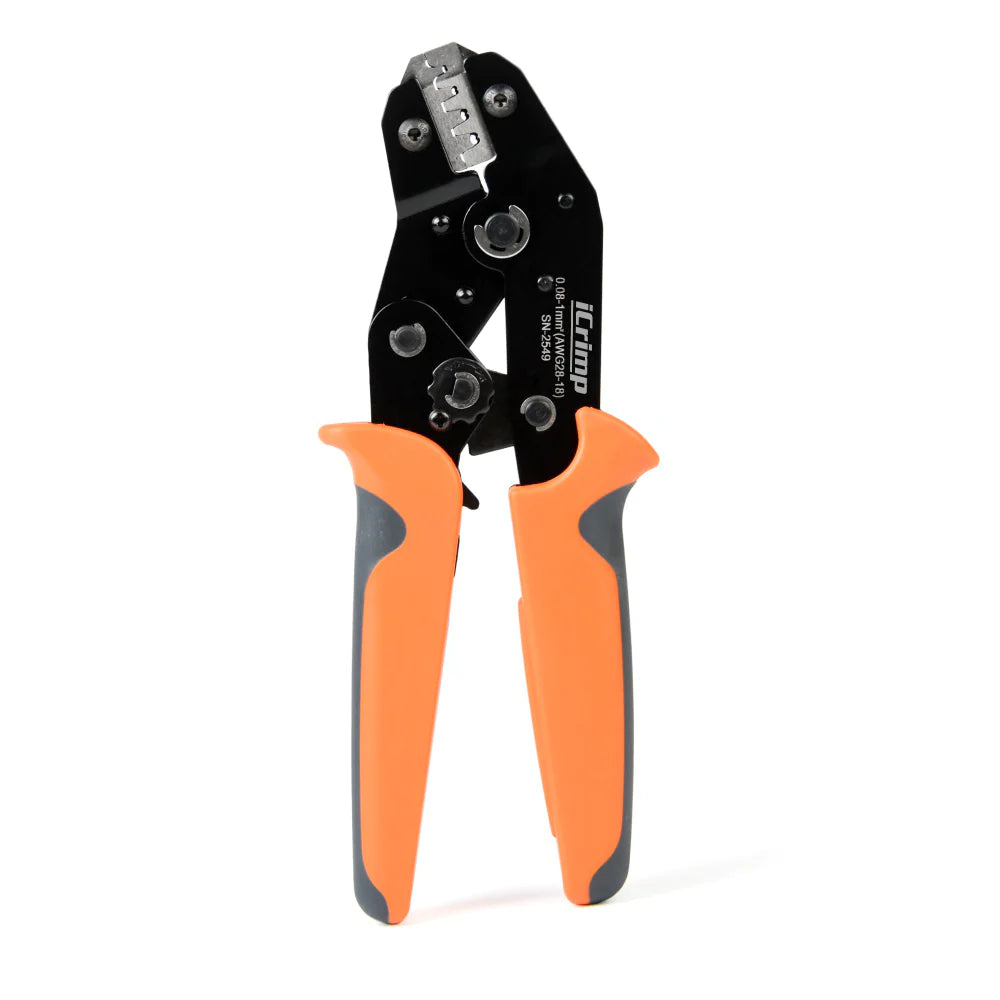 iCrimp SN-2549 Ratcheting Wire Crimping Tool for JST ZH 1.5mm,PH 2.0mm,XH  2.5mm, VH 3.96mm, JWPS 4.0mm Pitch, Dupont 2.54mm Pitch Open Barrel